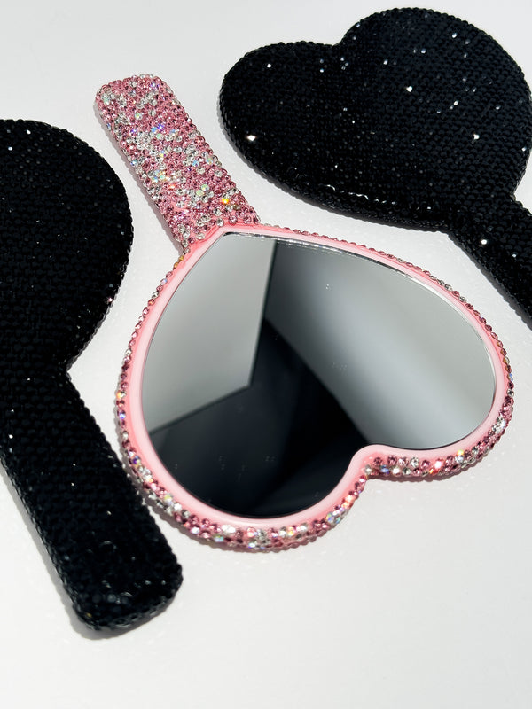 Bling Heart Mirror